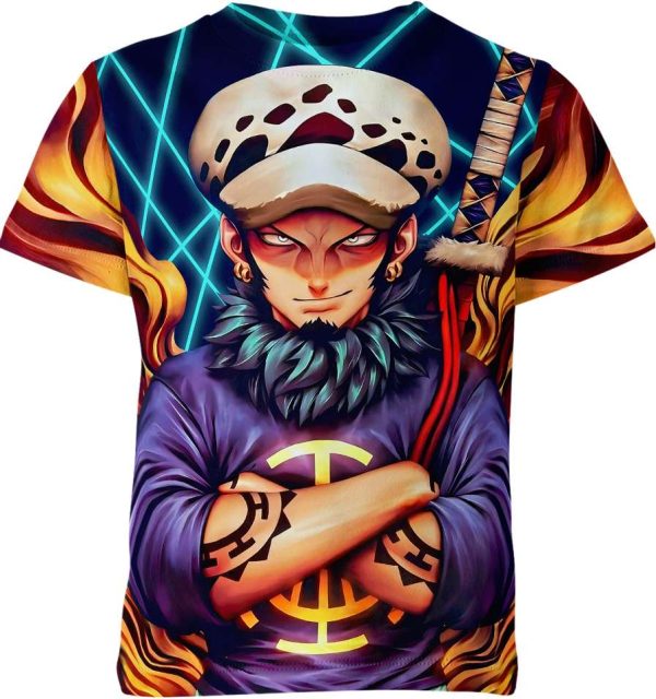 Trafalgar D Water Law From One Piece Shirt Jezsport.com