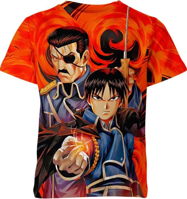 King Bradley And Roy Mustang From Fullmetal Alchemist Shirt Jezsport.com