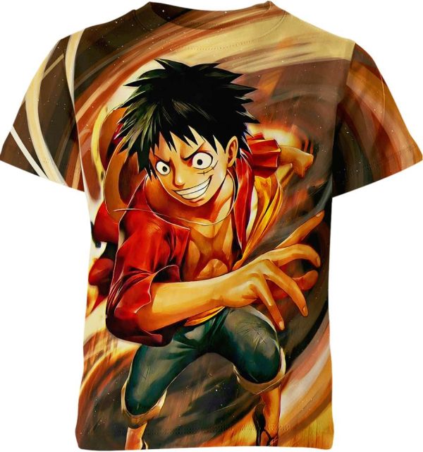 Monkey D Luffy From One Piece Shirt Jezsport.com