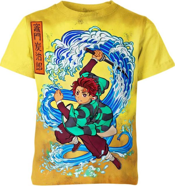 Tanjiro Kamado From Demon Slayer Shirt Jezsport.com