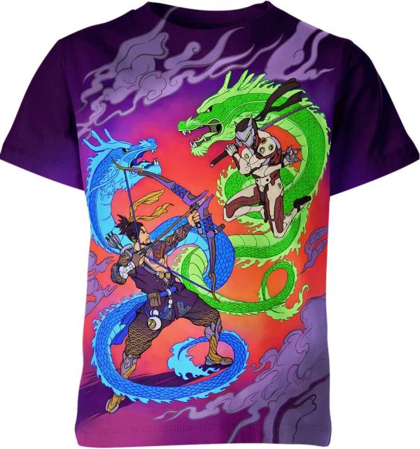 Overwatch Dragons Shirt Jezsport.com