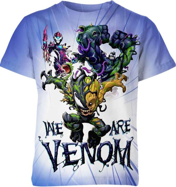 Venom X Baby Groot Shirt Jezsport.com