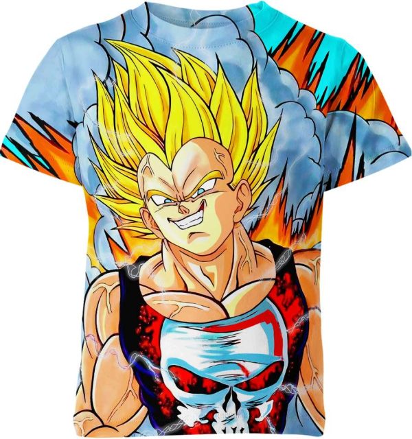 Majin Vegeta From Dragon Ball Z Shirt Jezsport.com