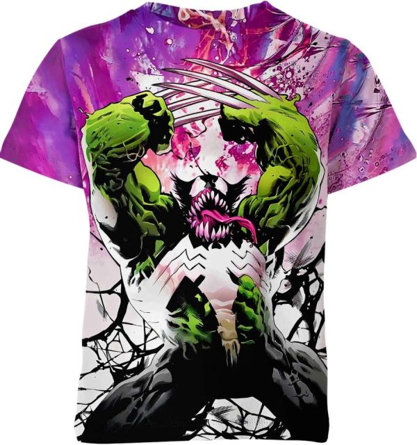 Hulk X Wolverine X Venom Shirt Jezsport.com