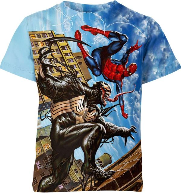 Spider-Man Vs Venom Shirt Jezsport.com