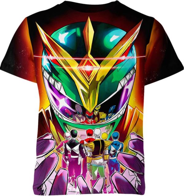 Mighty Morphin Power Rangers Shirt Jezsport.com