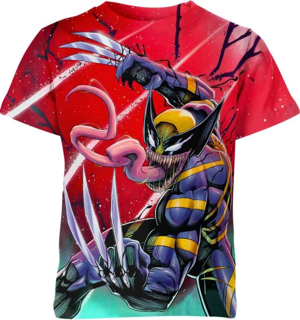 Wolverine X Venom Shirt Jezsport.com