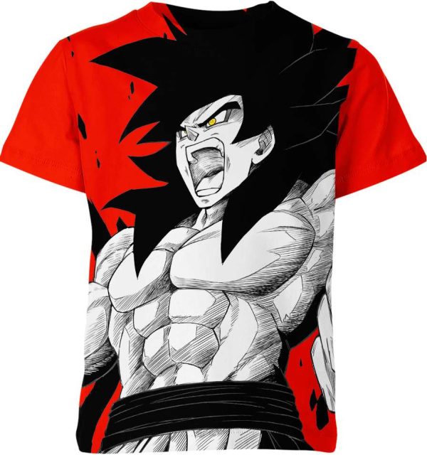 Goku Ss4 From Dragon Ball Z Shirt Jezsport.com