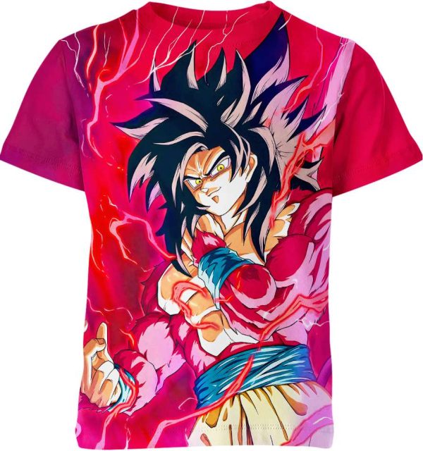 Goku Ss4 From Dragon Ball Z Shirt Jezsport.com