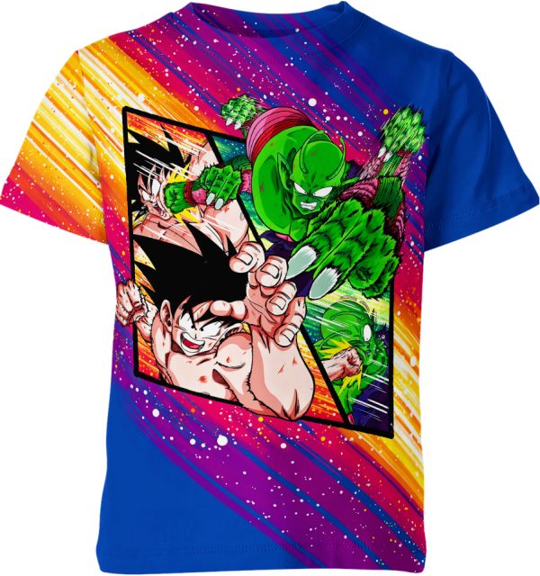 Goku Vs King Piccolo From Dragon Ball Z Shirt Jezsport.com