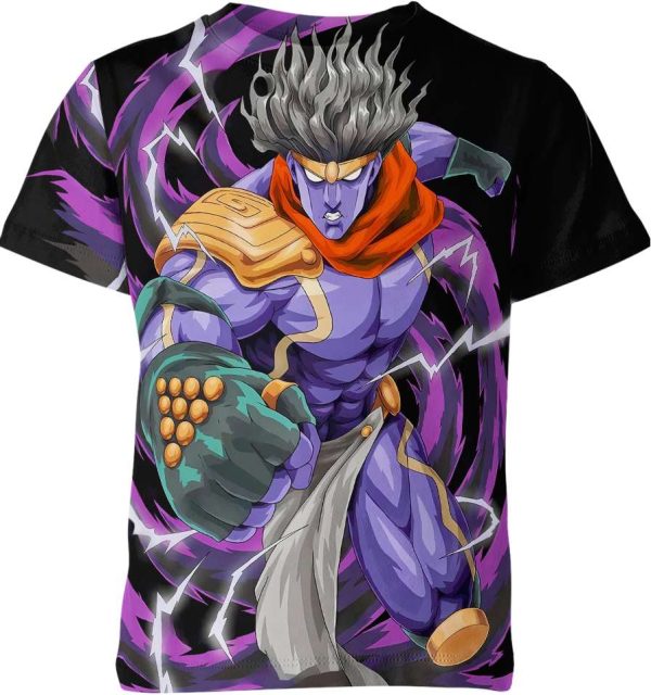 Star Platinum From Jojo'S Bizarre Adventure Shirt Jezsport.com