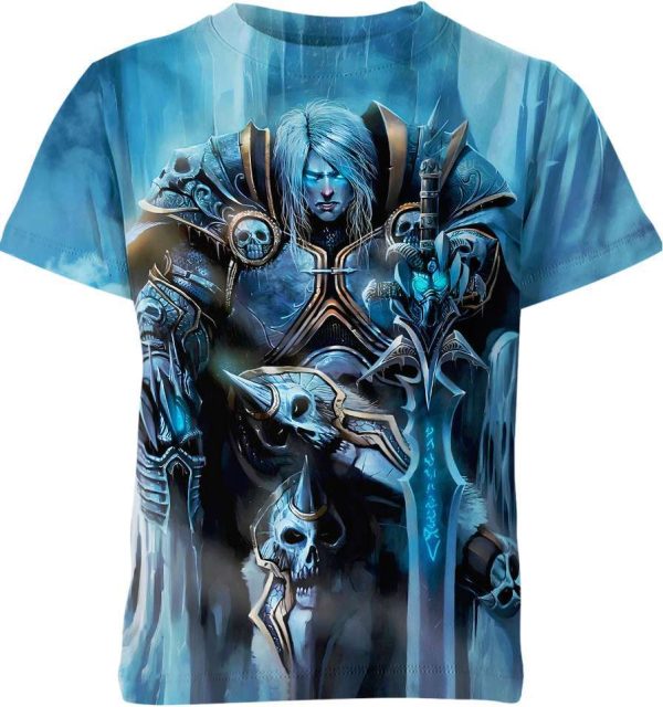 Arthas Menethil From Dota World Of Warcraft Shirt Jezsport.com