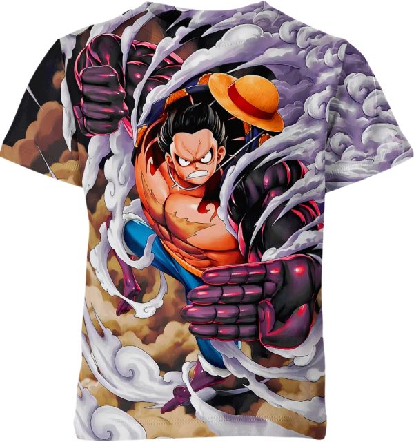 Monkey D Luffy Gear 4 From One Piece Shirt Jezsport.com