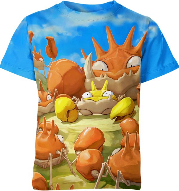 Shiny Krabby From Pokemon Shirt Jezsport.com