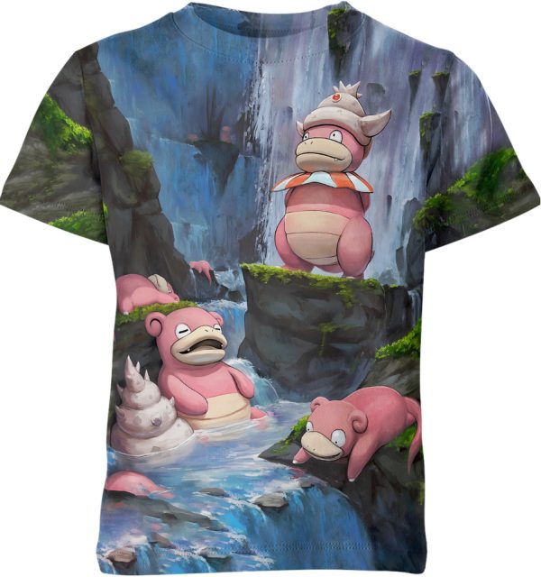 Slowpoke From Pokemon Shirt Jezsport.com