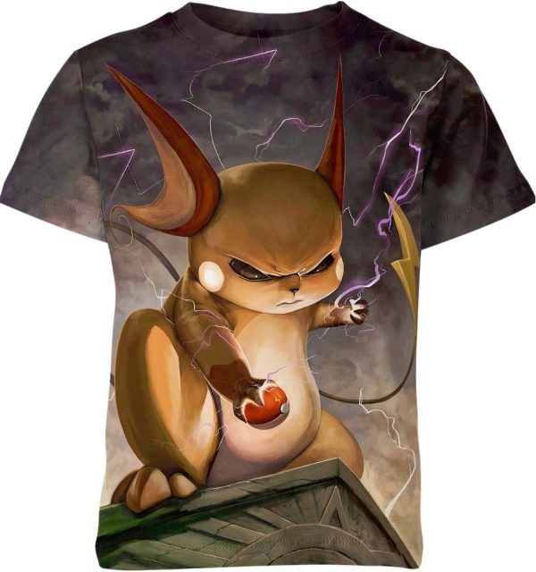 Raichu From Pokemon Shirt Jezsport.com