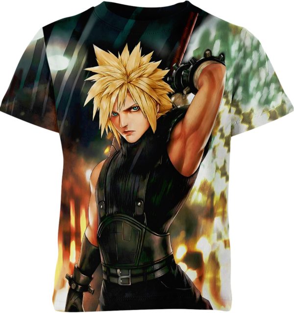 Cloud Strife From Final Fantasy Shirt Jezsport.com