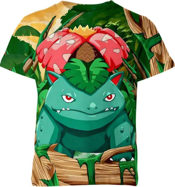 Venusaur From Pokemon Shirt Jezsport.com