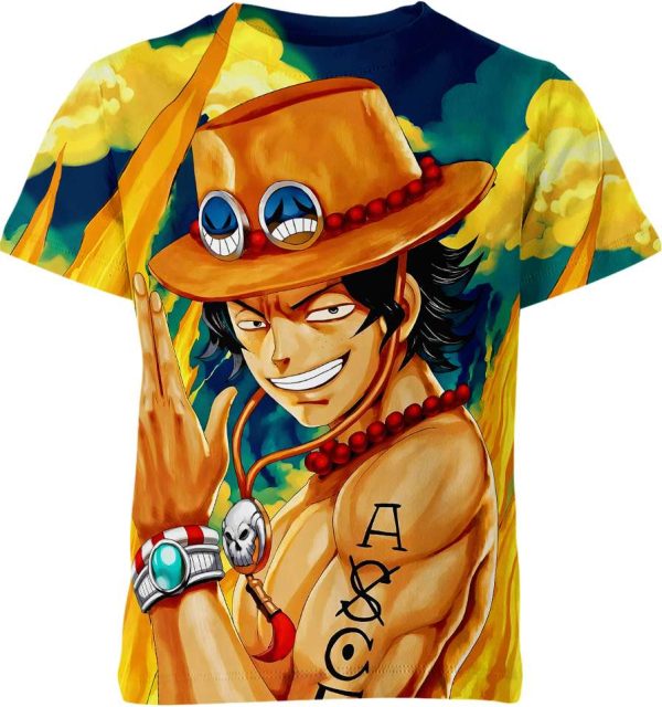 Portgas D Ace From One Piece Shirt Jezsport.com