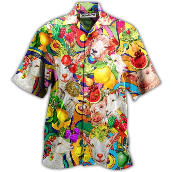 Farm Animals Awesome Family - Hawaiian Shirt Jezsport.com