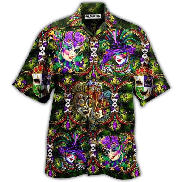 Festival Happy Mardi Gras - Hawaiian Shirt Jezsport.com