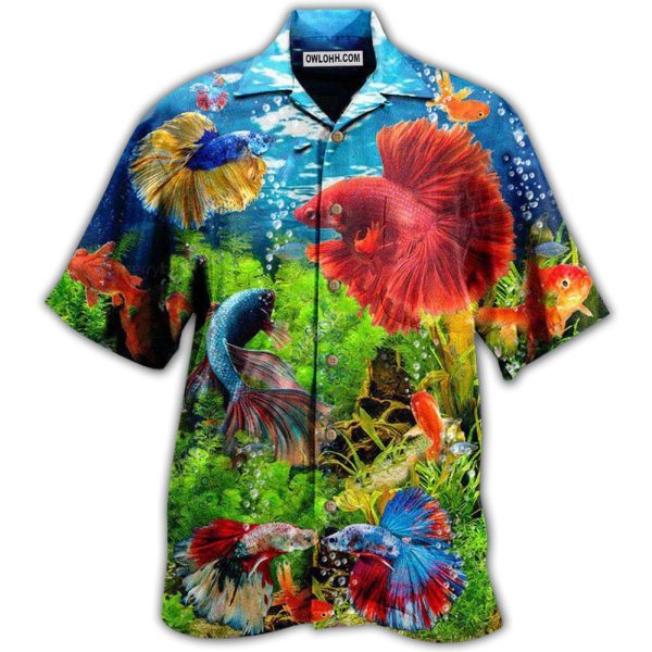 Fish It's Not Just A Hobby It Is My Treasure Aquarium Fresh - Hawaiian Shirt Jezsport.com