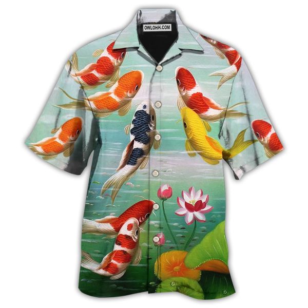 Fish Koi Fish Beautiful Style - Hawaiian Shirt Jezsport.com