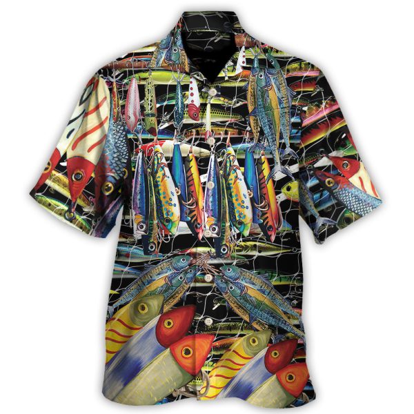 Fishing A Little Bait Catches A Big Fish - Hawaiian Shirt Jezsport.com