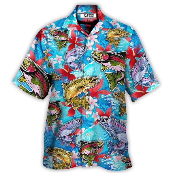 Fishing Hunting Lucky Tropical Vibe - Hawaiian Shirt For Summer Jezsport.com