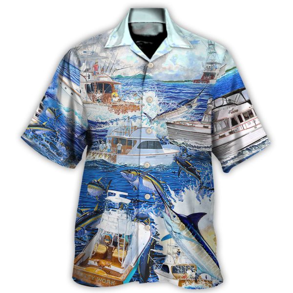 Fishing Is My Game Cool - Hawaiian Shirt Jezsport.com