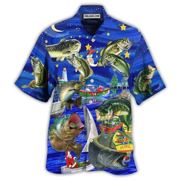 Fishing More Worry Less Beautiful Night - Hawaiian Shirt Jezsport.com