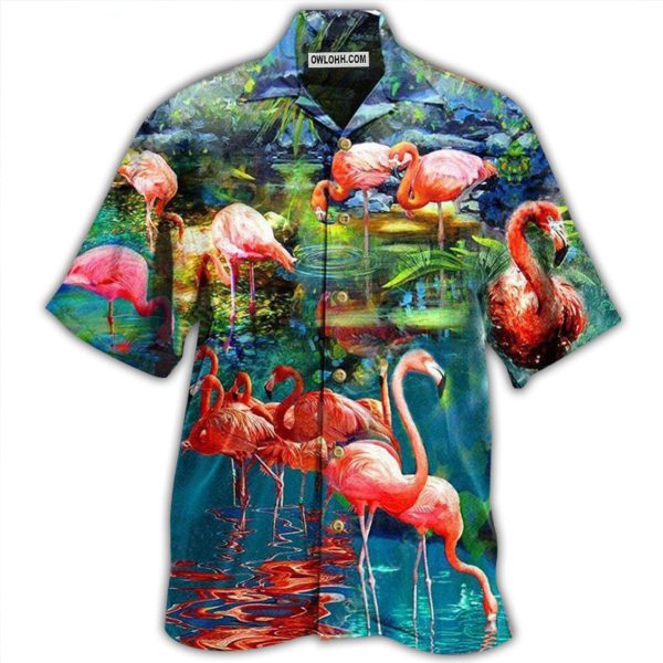 Flamingo You're Flamazing - Hawaiian Shirt Jezsport.com