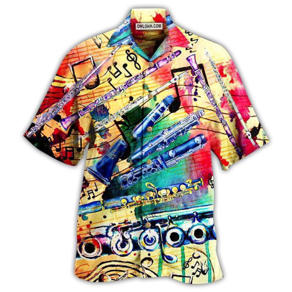 Flute Music Love Life Style So Cool - Hawaiian Shirt Jezsport.com