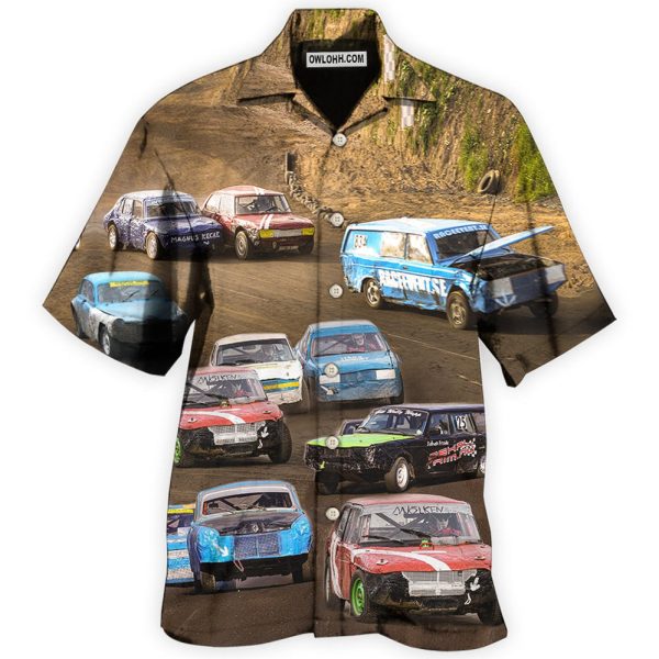 Car On The Road - Hawaiian Shirt Jezsport.com