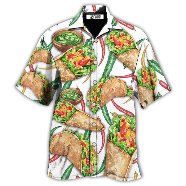 Food Burritos Make Me Happy Delicious Meal Hawaiian Shirt Jezsport.com