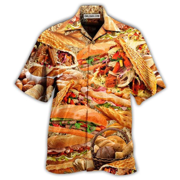 Food Delicious Bread Around The World Cool - Hawaiian Shirt Jezsport.com