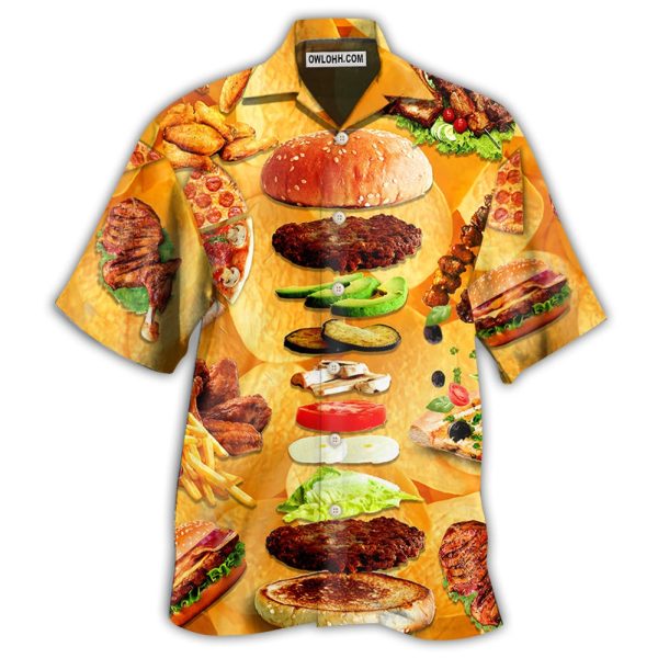 Food Delicious Fast Food - Hawaiian Shirt Jezsport.com