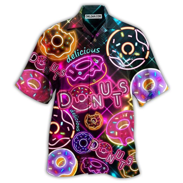 Food Donut Makes My Vibe Stunning - Hawaiian Shirt Jezsport.com