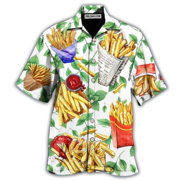 Food French Fries Delicious Style - Hawaiian Shirt Jezsport.com