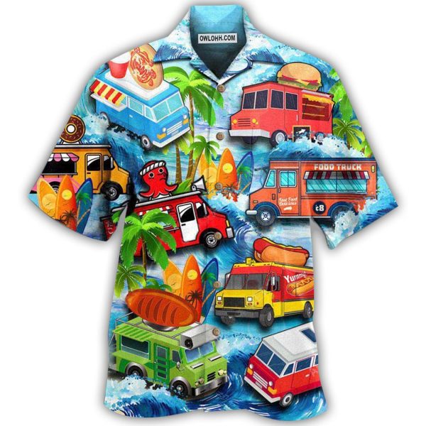 Truck Food Life Is Better With Food Truck - Hawaiian Shirt Jezsport.com