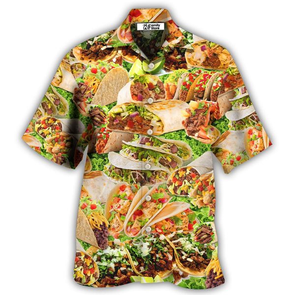 Food Lover Tacos My Love Is For Tacos Hawaiian Shirt Jezsport.com