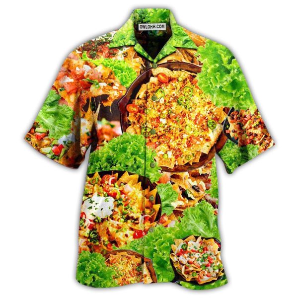 Food More Nachos Por Favor Delicious - Hawaiian Shirt Jezsport.com