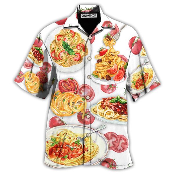 Food Pasta Make Me Happy Delicious Meal - Hawaiian Shirt Jezsport.com