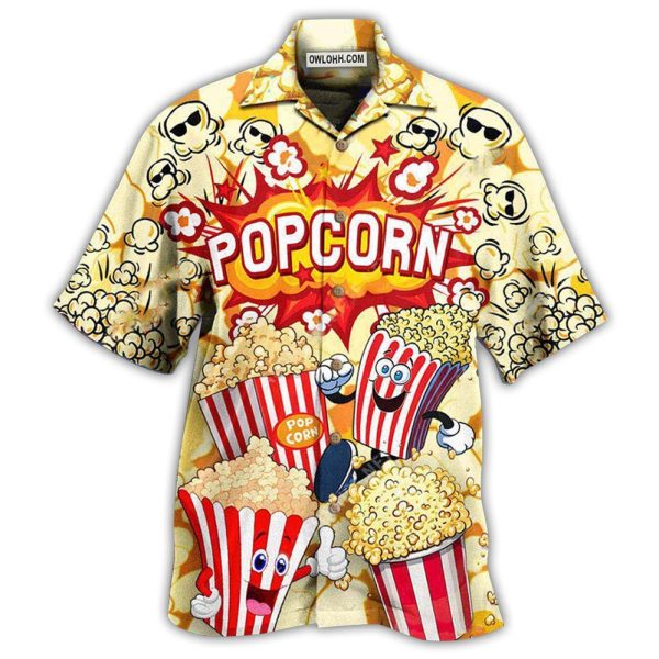 Food Popcorn Is Always The Answer Bang - Hawaiian Shirt Jezsport.com