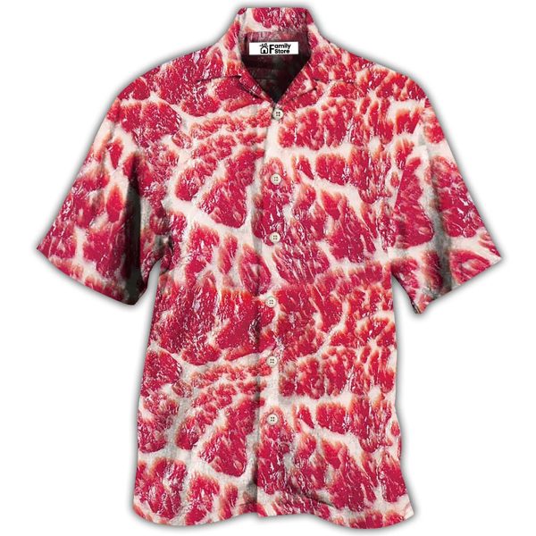 Food Raw Meat Style Funny Hawaiian Shirt Jezsport.com