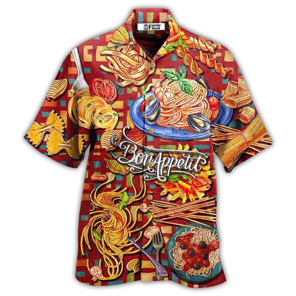 Food Tasting Daily Favorite Delicious Pasta Hawaiian Shirt Jezsport.com