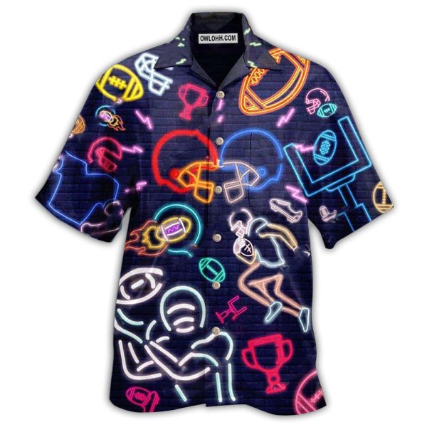 American Football Play Like A King - Hawaiian Shirt Jezsport.com