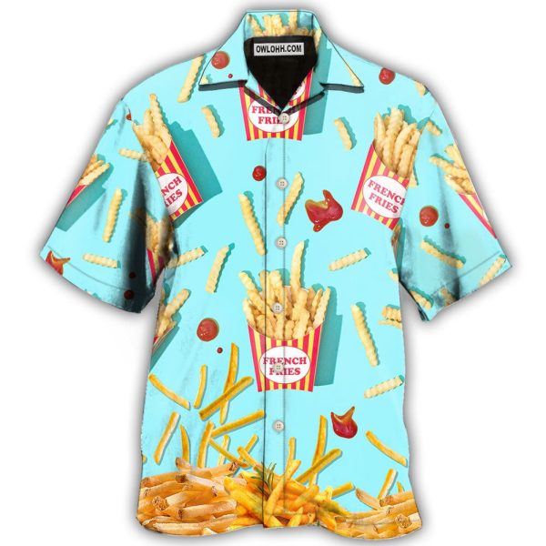 Food French Fries Basic - Hawaiian Shirt Jezsport.com