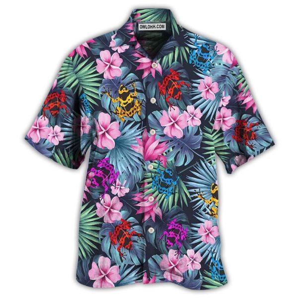 Frog Tropical Summer Vibes - Hawaiian Shirt Jezsport.com