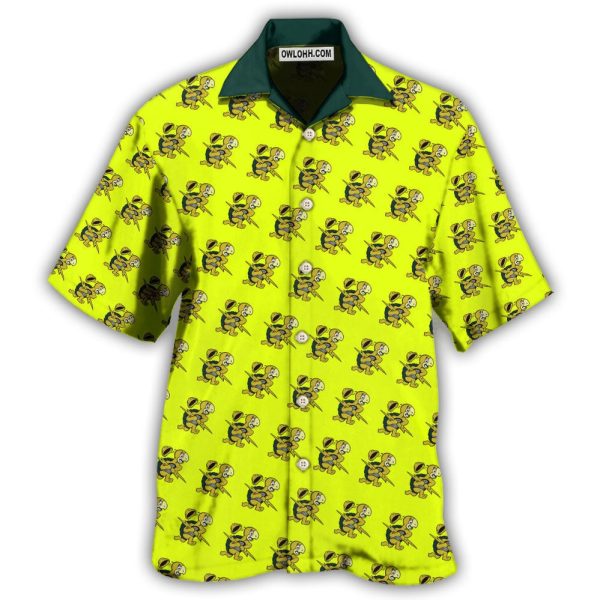 Beautiful Comic Turtle - Hawaiian Shirt Jezsport.com